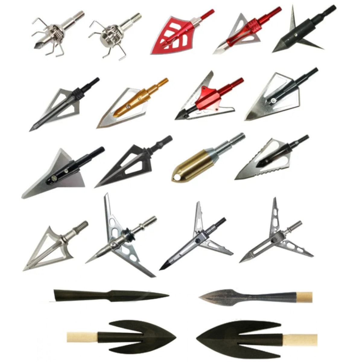 Puntas de caza y accesorios especializados