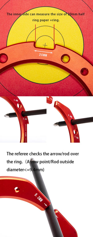Barebow Ring Ruler | Sagitaria